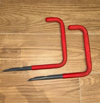 Ganchos colgadores de pared galvanizados 30x25