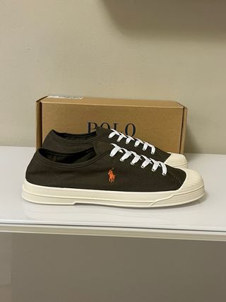 Scarpe Ralph Lauren Tg 42 Verde Oliva