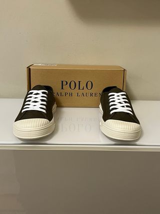 Scarpe Ralph Lauren Tg 42 Verde Oliva