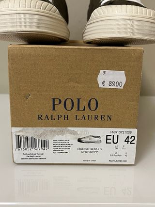 Scarpe Ralph Lauren Tg 42 Verde Oliva