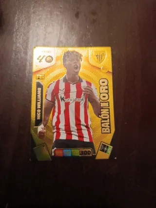 Carta Fútbol Nico Williams Balón de Oro