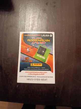 Carta Fútbol Nico Williams Balón de Oro