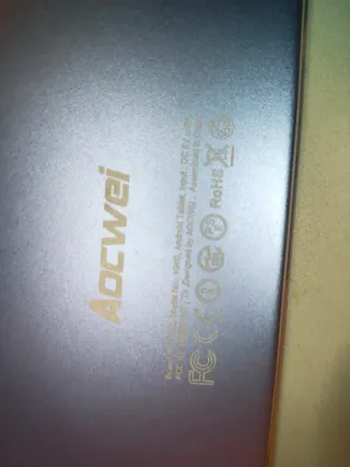 Tablet Android 10 - Funciona Bien