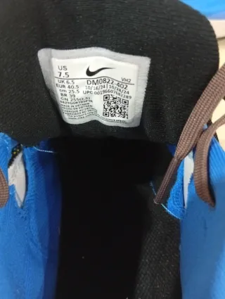 Nike Zapatillas Running Azul/Rojo (1 Uso)