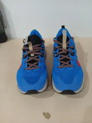 Nike Zapatillas Running Azul/Rojo (1 Uso)