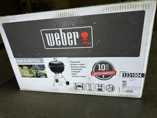 Barbacoa Weber Bar-B-Kettle Ø 57cm, Negro