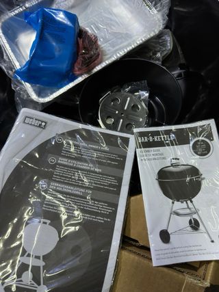 Barbacoa Weber Bar-B-Kettle Ø 57cm, Negro