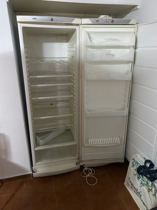 Nevera y Congelador Blanco Zanussi