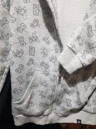 Chaqueta/Sudadera gris 13-14 años