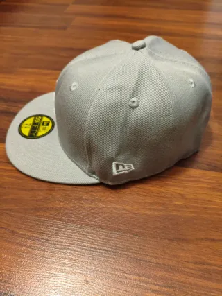Gorra New Era LA 59FIFTY Gris Talla 7 1/4