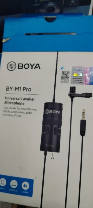 Micrófono Lavalier BOYA BY-M1 Pro