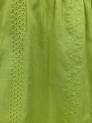Blusón MOMU verde talla Xl