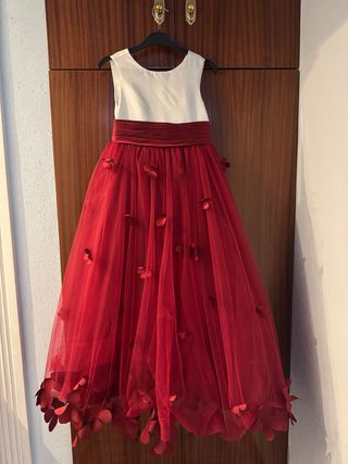 Vestido niña boda 7/8 años