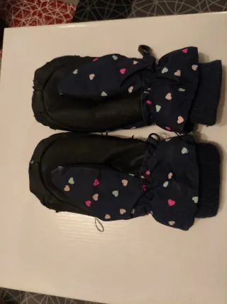 Botas de nieve niña Talla 29 + manoplas