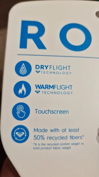 Guantes Roxy Verdes Talla S