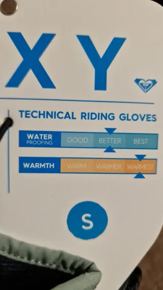 Guantes Roxy Verdes Talla S