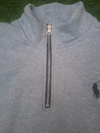 Polo Ralph Lauren Jersey Gris Talla M