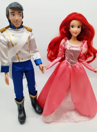 Set Bambole Ariel & Eric Disney