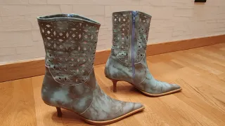 Botines Valentino Piel Talla 38