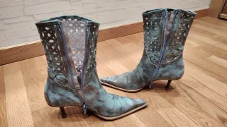 Botines Valentino Piel Talla 38