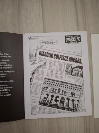 Fumetto speciale diabolik colpo alla rinascente
