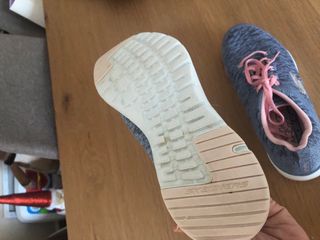 Zapatillas Skechers Gris y Rosa Talla 38