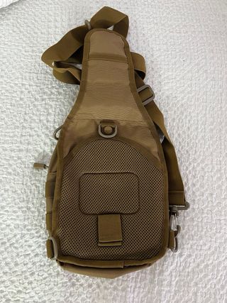 Bandolera Táctica Unisex Marrón