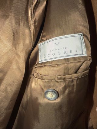 Cappotto Umberto Scolari Made in Italy