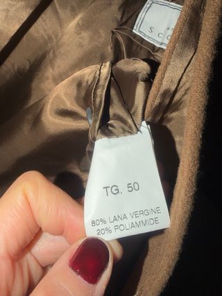 Cappotto Umberto Scolari Made in Italy