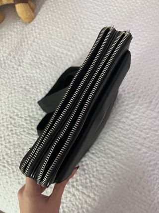 Borsa a tracolla da uomo nero