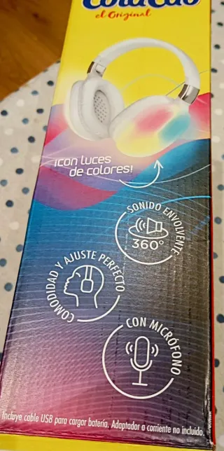 Auriculares Bluetooth ColaCao Blancos