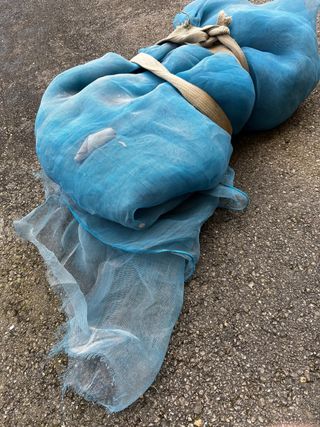 Malla de seguridad para andamios