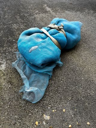 Malla de seguridad para andamios