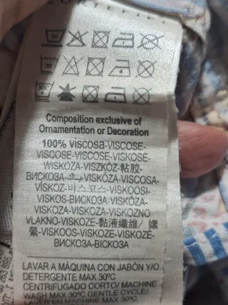 Camisa Cortefiel Estampada T L