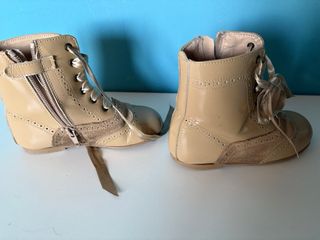 Botas charol niña talla 26