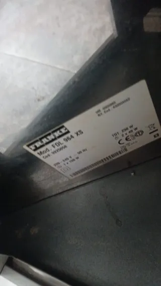 Campana extractora Franke