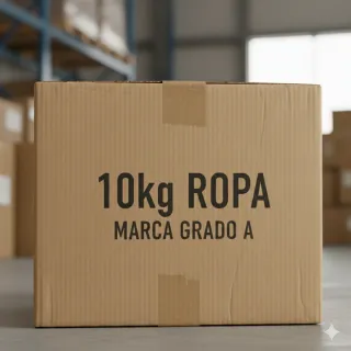 Caja 10kg Ropa Marca Grado A