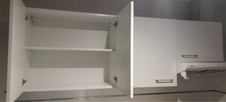 Muebles de cocina blancos