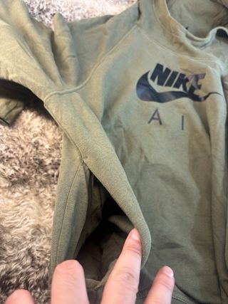 Felpa Nike Air Verde Taglia M