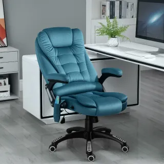 Silla de Oficina con Masaje y Reposapiés
