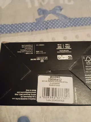 Set 2 Ciotoline Guzzini Dolcevita.