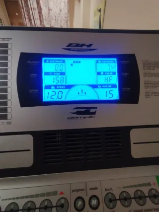 Cinta de correr BH F1 con ventilador e inclinación