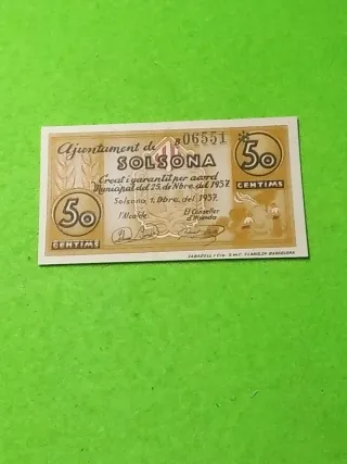 PARA FERNANDO españoles Ajuntament de Solsona 50 C