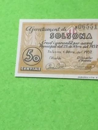 PARA FERNANDO españoles Ajuntament de Solsona 50 C