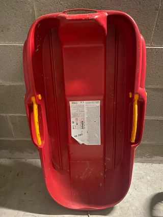 Bob slittino Wedze MRZ 100 rosso