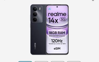 Realme 14X 5G 256gb Negro/Gris Precintado.