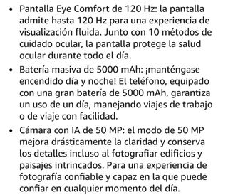 Realme 14X 5G 256gb Negro/Gris Precintado.