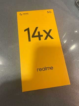 Realme 14X 5G 256gb Negro/Gris Precintado.
