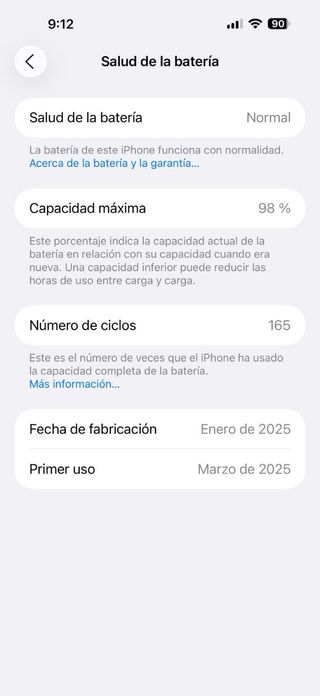 iPhone 16 pro max 256gb con caja y cable