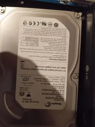 Kit PC Placa Base, CPU, RAM, GPU, HDD, DVD, RAM